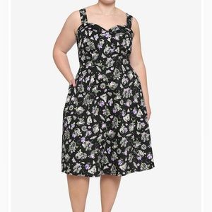 Hot Topic Size 3 Anatomy Floral Retro Dress Plus Size